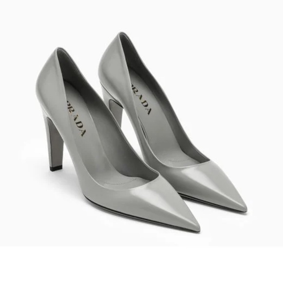 Prada Pointed Toe Slip On Pumps - Picture 1 of 8